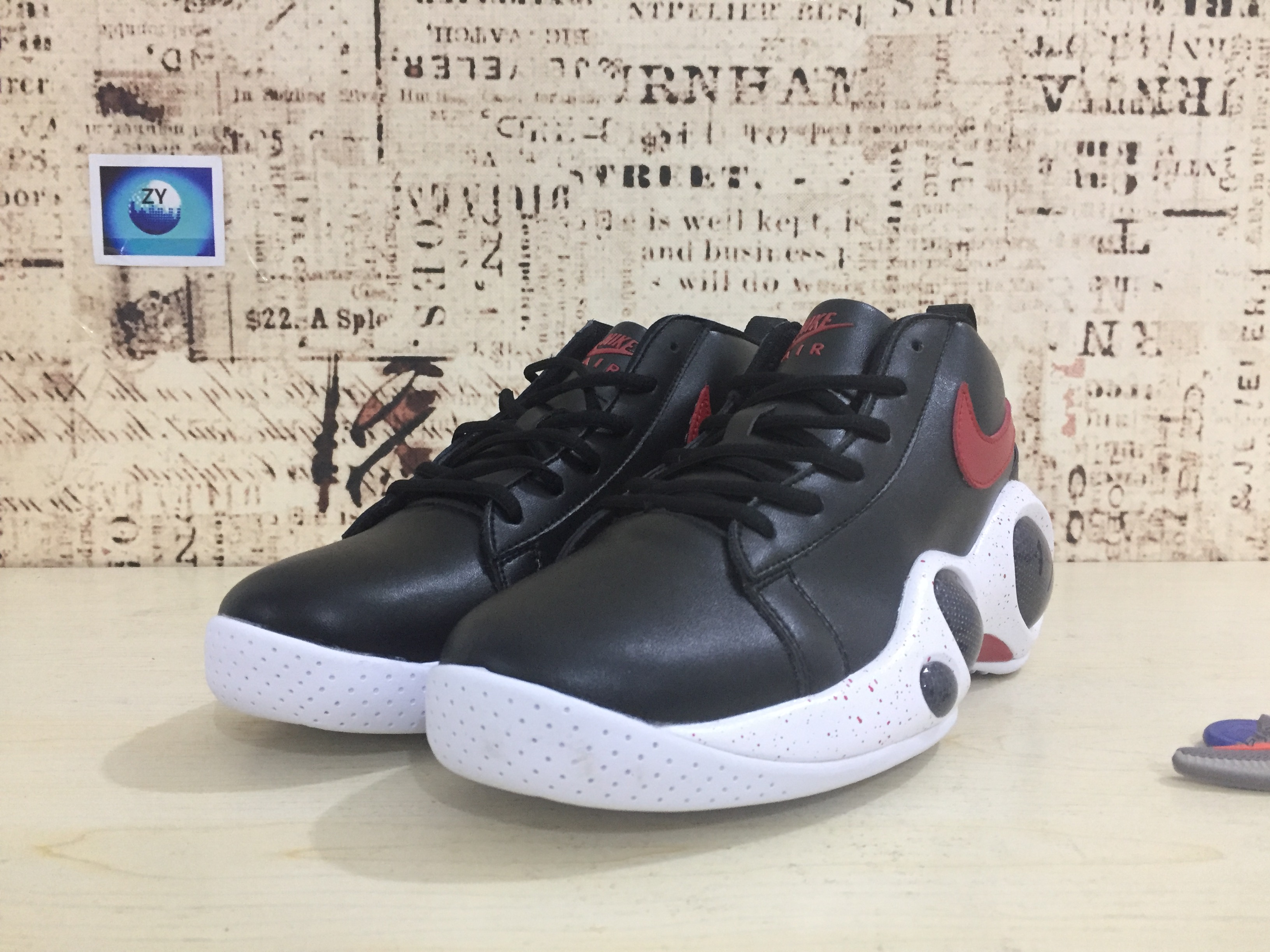 Nike Zoom Bonafide Black Red Shoes